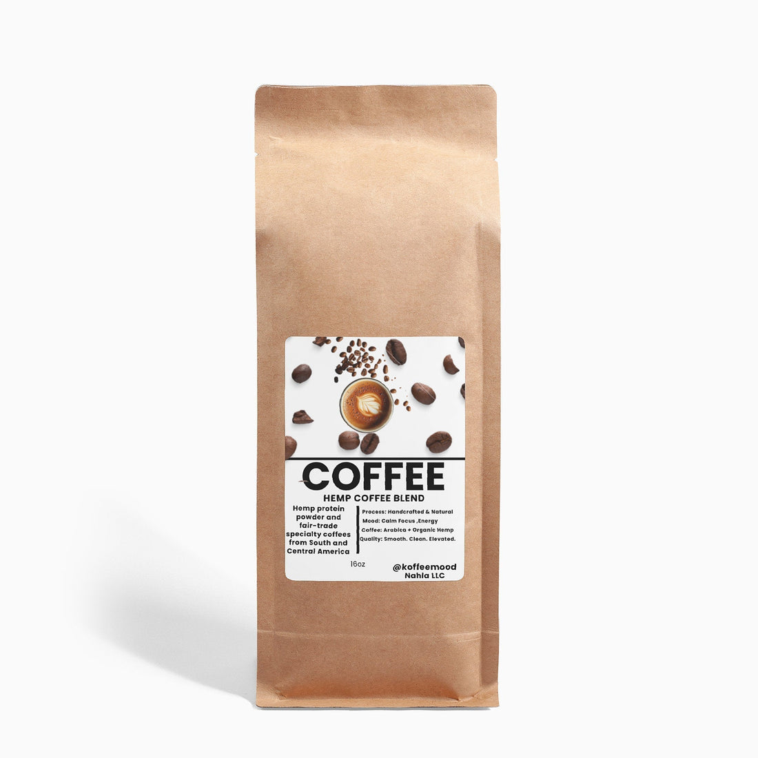Hemp Coffee Blend 16oz – Energy, Focus & Wellness | VitaliQ