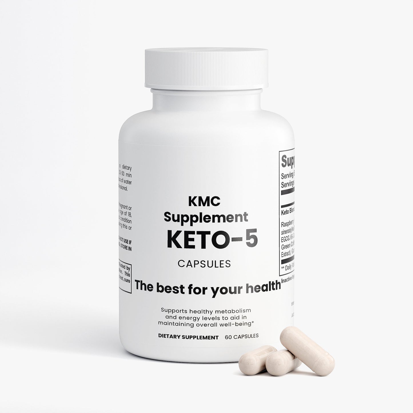 Buy Keto 5 Fat-Burning Capsules | Best Natural Ketosis Support 2025