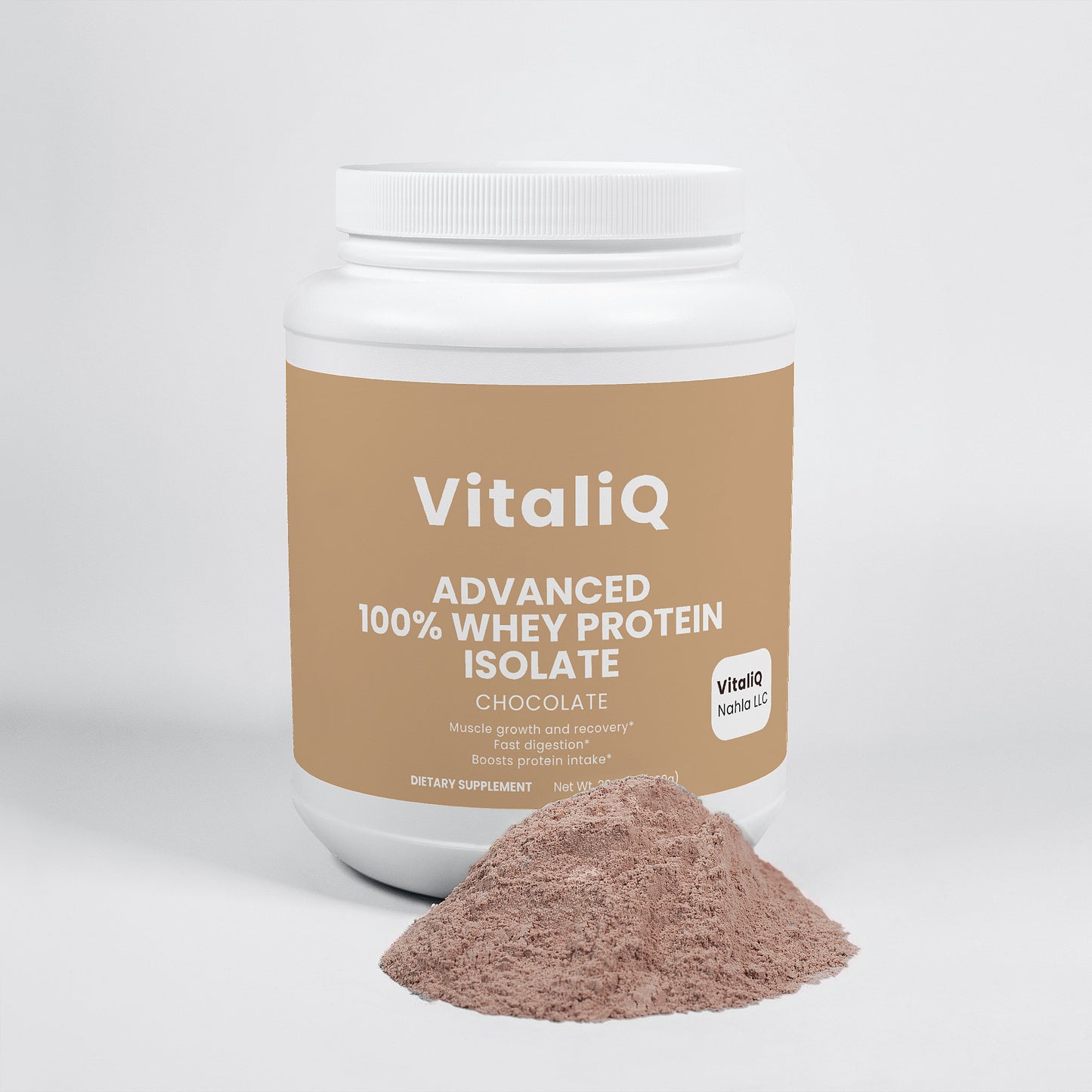 Chocolate Whey Protein Isolate - Muscle & Recovery
