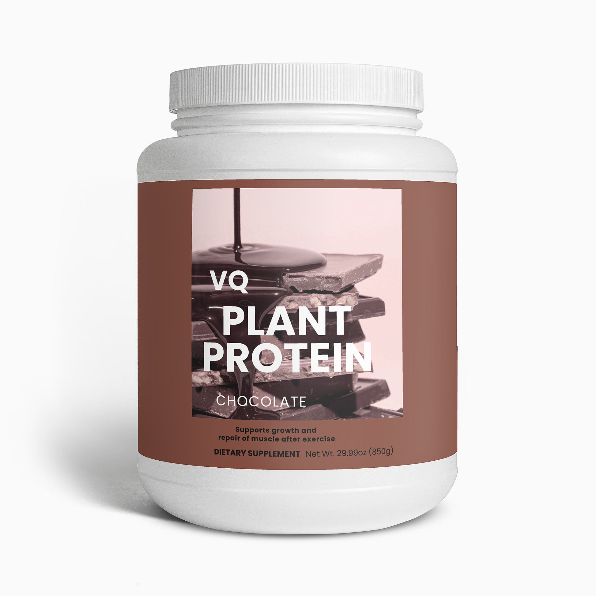 Dairy-free plant protein chocolate for lean muscle and strength.