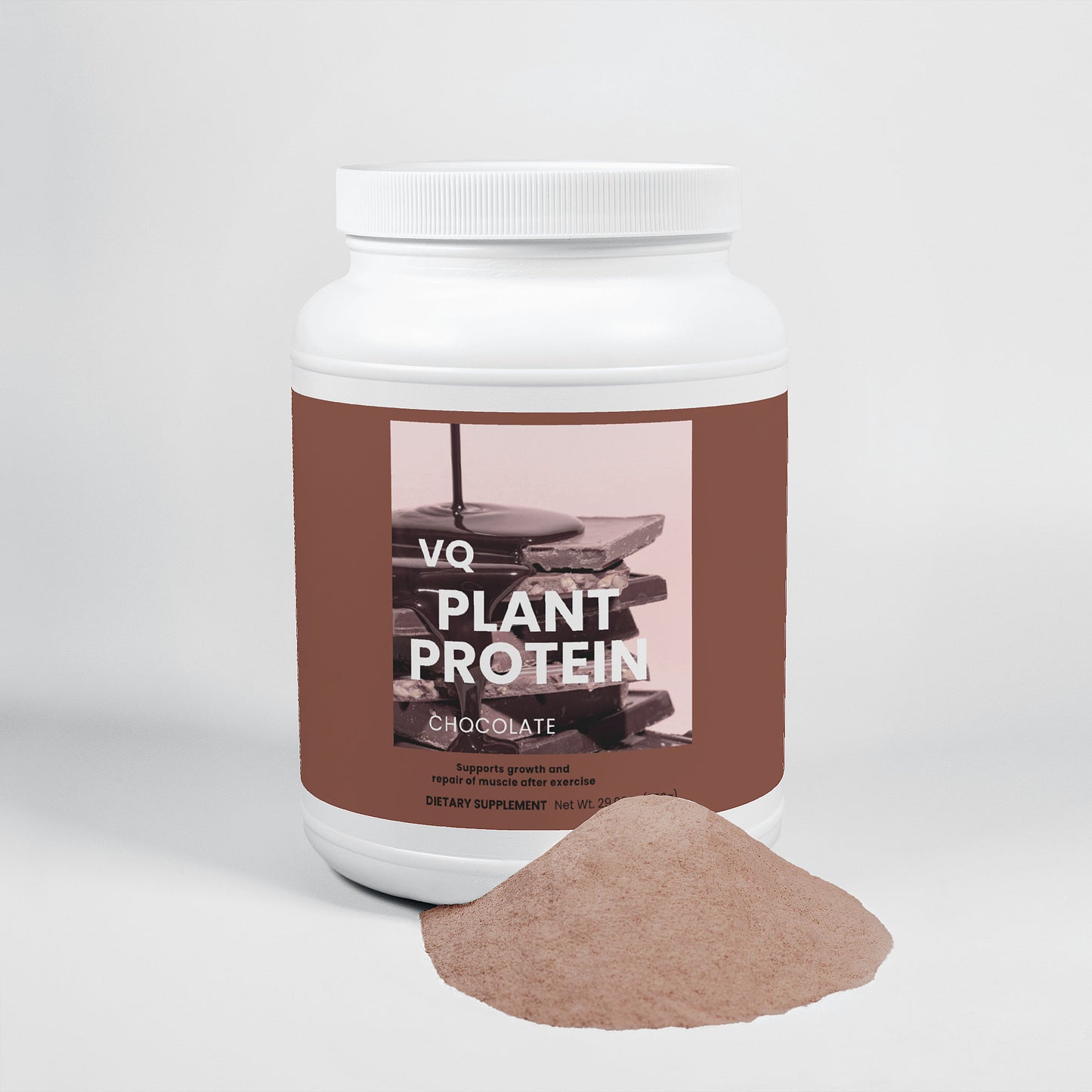 Vitaliq Plant Protein Chocolate – Dairy-Free Vegan Protein