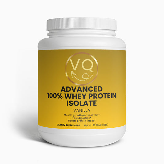 Healthy vanilla protein shake powder – fast-digesting whey isolate